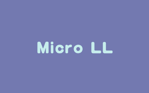 Micro LLAMA – 教学版 LLAMA 3模型实现，用于学习大模型的核心原理