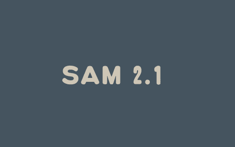 SAM 2.1 – Meta 开源的视觉分割模型