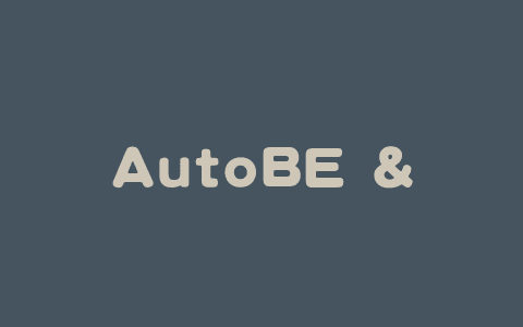 AutoBE – AI驱动的后端服务器代码生成工具