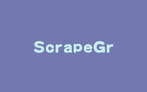 ScrapeGraphAI – AI网络爬虫工具，自动分析目标网页结构提取关键数据
